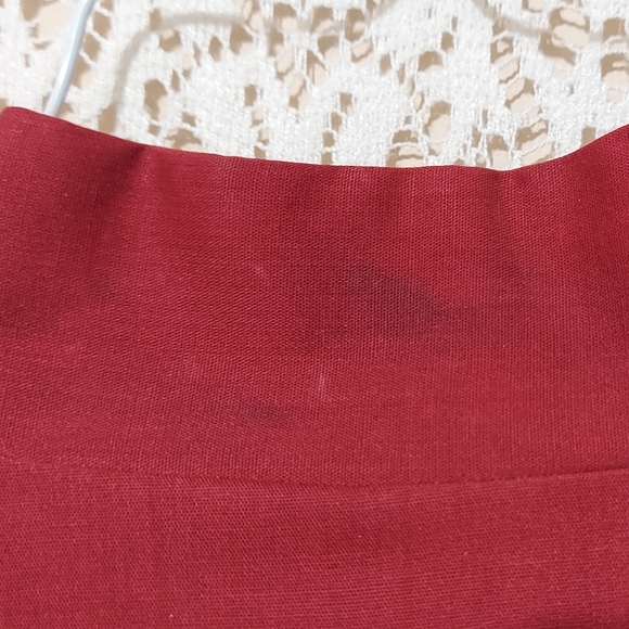 🟡 Little House Creations vintage Shirt Skirt and Sash. Size Large (InvW052) - Picture 10 of 11